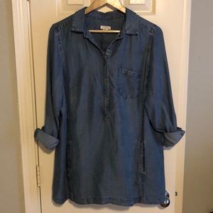 J. Jill Denim Tunic WITH POCKETS!